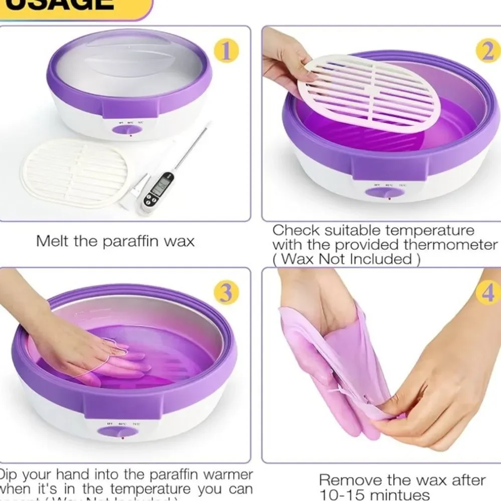Paraffin Wax Machine for Hand and Feet - Ejiubas Paraffin Bath